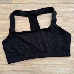 GapFit Leopard Print Sports Bra Size Medium